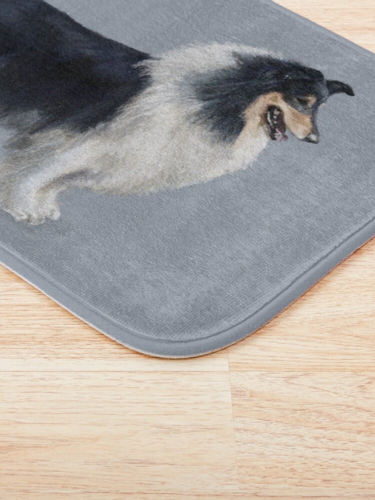 Alternate view of Tri Coloured Rough Collie Bath Mat