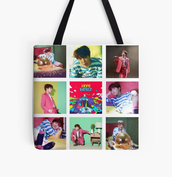 Hope World Receipt Track List BTS JHope Tote Bag - Teeholly