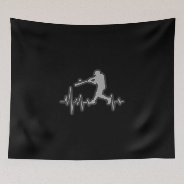 Item preview, Baseball Heartbeat Elevated Heart Beat Clean Hit designed and sold by perfectpresents.