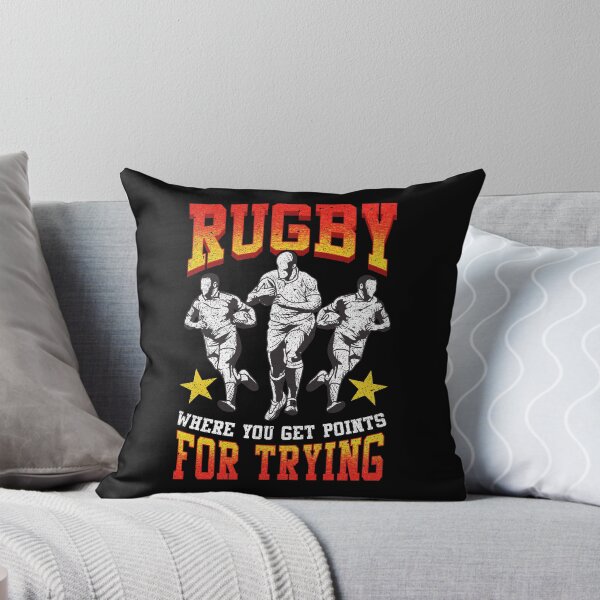 Item preview, Funny Rugby: Where You Get Points For Trying Pun designed and sold by perfectpresents.