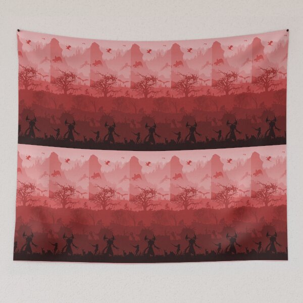 Item preview, Red Monster Hunter V2 designed and sold by Arbitrarily Awesome.