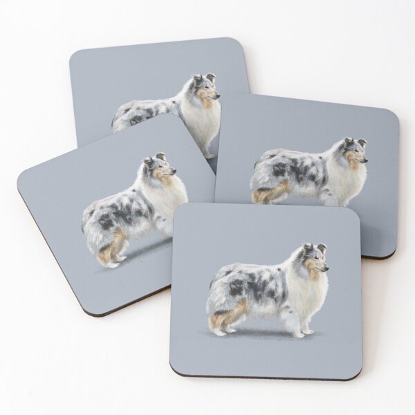 Item preview, The Merle Rough Collie designed and sold by Elspeth Rose Design.
