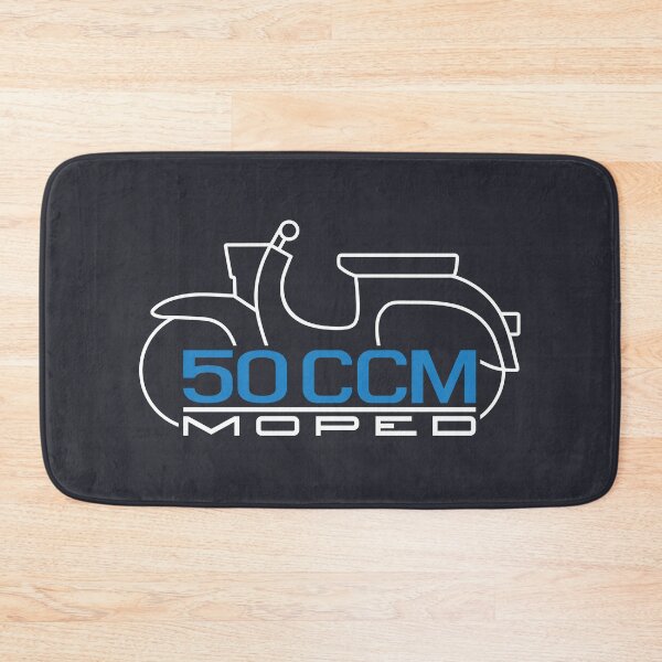 Item preview, Moped Schwalbe Emblem 50cc (white) designed and sold by VEB Ostladen.