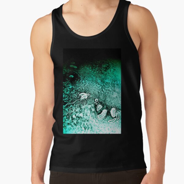 Green Underwater Sand Tank Top