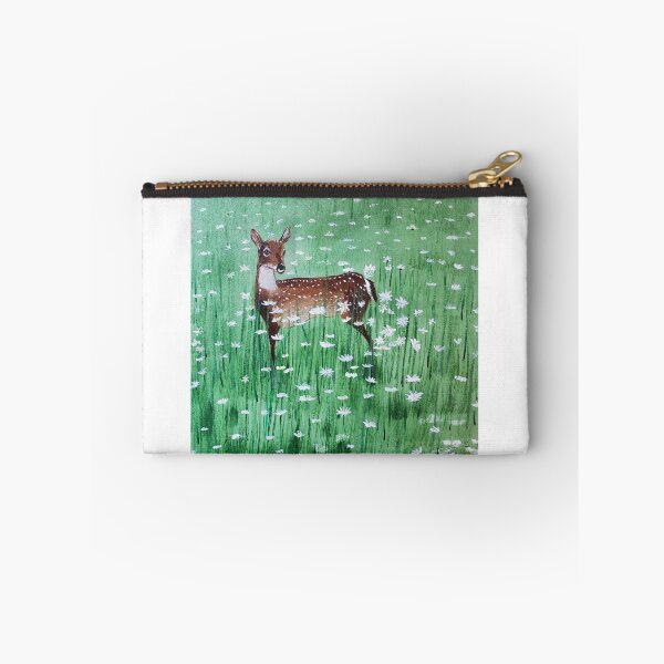 Item preview, Fawn in a field of flowers designed and sold by BobbiShawArts.