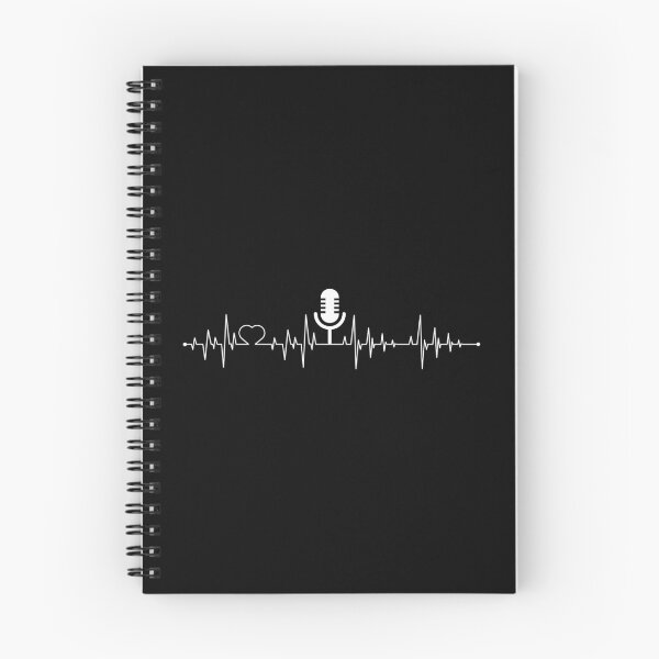 Item preview, Cute Podcasting Heartbeat Podcasters designed and sold by perfectpresents.