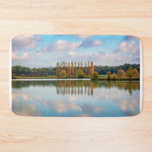 Item preview, Reflections of clouds in a pond designed and sold by Delphimages Art.