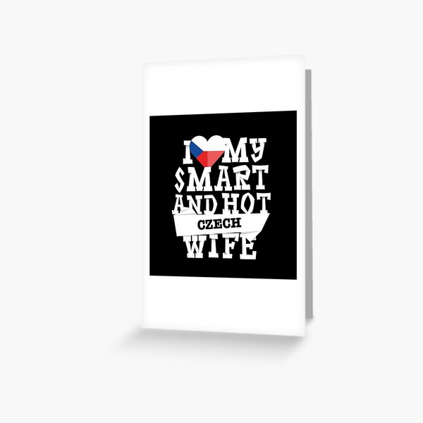 Item preview, I love my smart and hot Czech wife designed and sold by Urosek.
