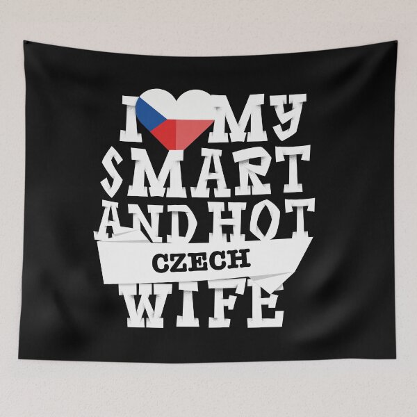 Item preview, I love my smart and hot Czech wife designed and sold by Urosek.