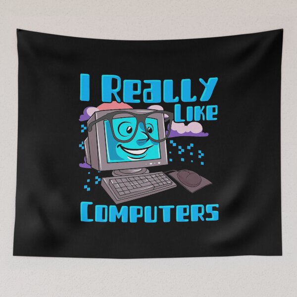 Item preview, I Really Like Computers Nerdy Tech Guy Geek designed and sold by perfectpresents.