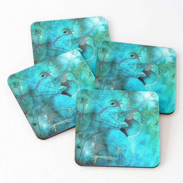 Item preview, Blue Peacock Dancer designed and sold by Tamsin Haggis.