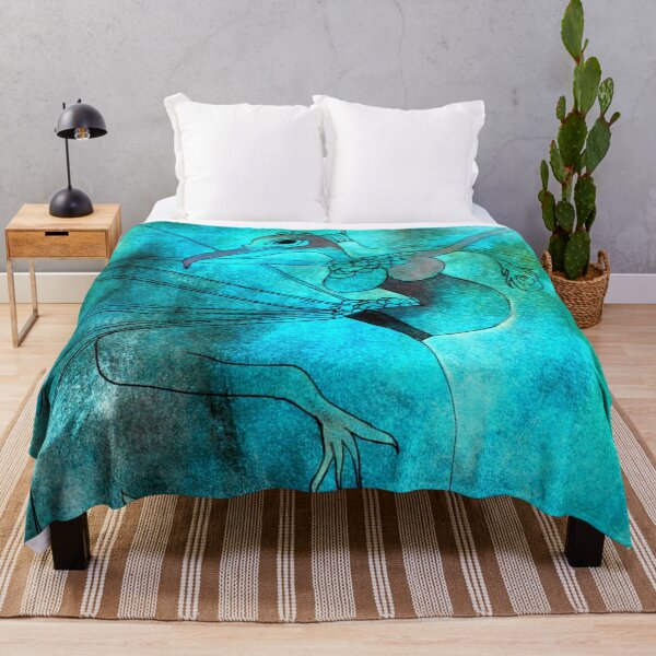 Item preview, Blue Peacock Dancer designed and sold by Tamsin Haggis.
