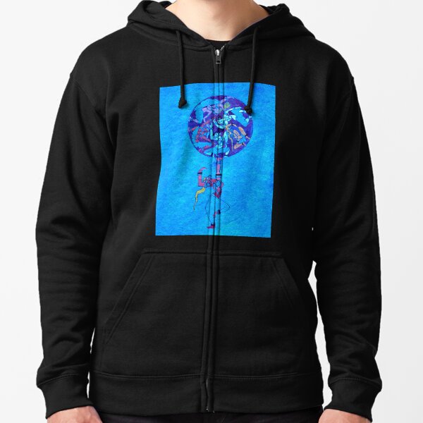 World Dancer Zipped Hoodie