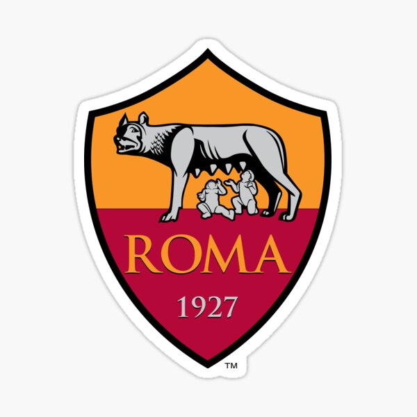 AS ROMA # 2 Sticker