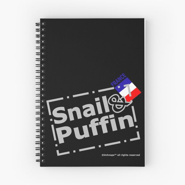 Item preview, Snail and Puffin French Flag Stamp 2 designed and sold by MeyrellesMartin.