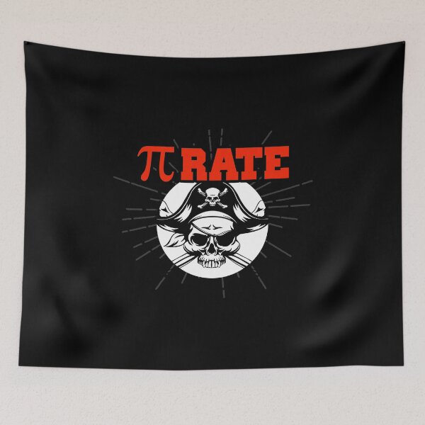 Item preview, Funny Pi Pie Pirate Pierate Pi-Rate Math Joke Pun designed and sold by perfectpresents.