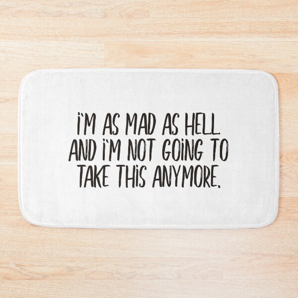 Item preview, As mad as hell (black) designed and sold by didijuca.