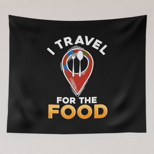 Item preview, Funny I Travel For The Food Traveling Food Critic designed and sold by perfectpresents.
