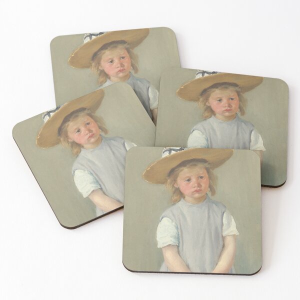Item preview, Child in a straw hat painting - mary cassatt  designed and sold by Vintage Designs +.