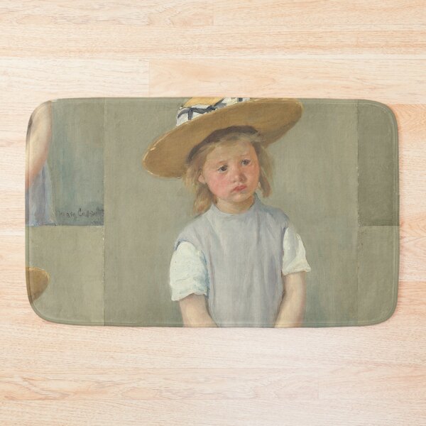Item preview, Child in a straw hat painting - mary cassatt  designed and sold by Vintage Designs +.