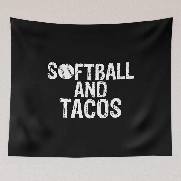 Item preview, Cute Softball and Tacos Softball Players designed and sold by perfectpresents.