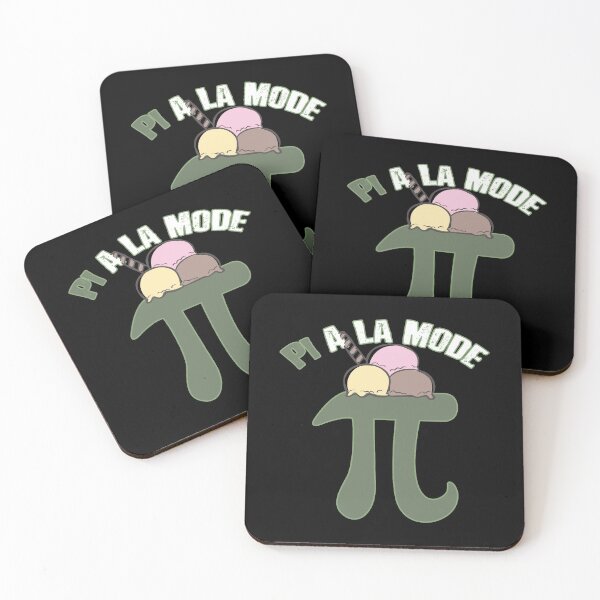 Item preview, Pi A La Mode Funny Pi Day Ice Cream Pun Math designed and sold by perfectpresents.