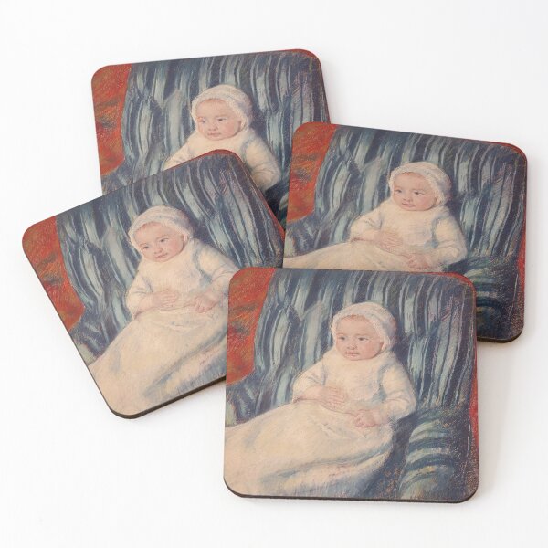 Item preview, Child on a sofa vintage painting - mary cassatt  designed and sold by Vintage Designs +.