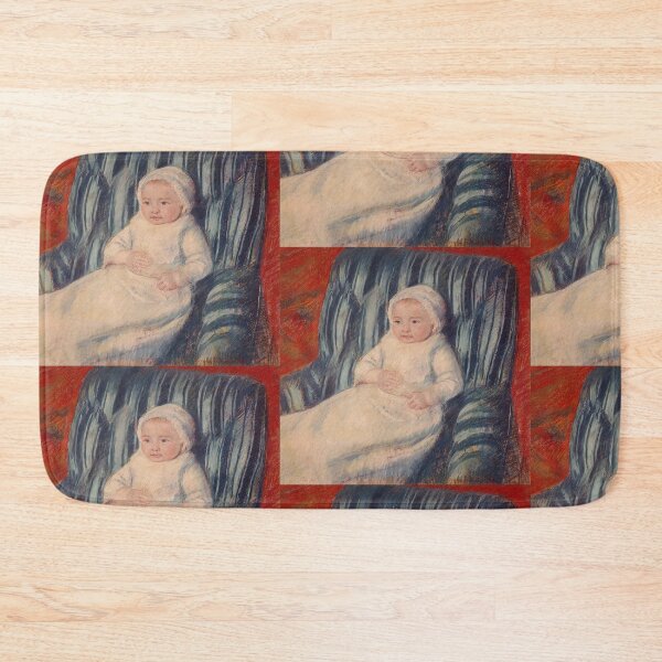 Item preview, Child on a sofa vintage painting - mary cassatt  designed and sold by Vintage Designs +.