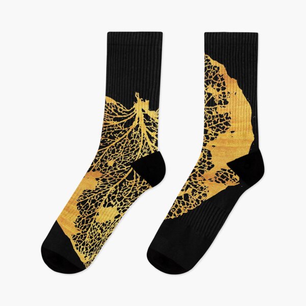 Item preview, gold leaf skeleton designed and sold by zeljkica.