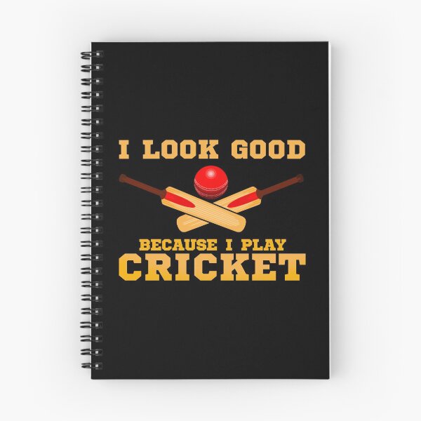 Item preview, I Look Good Because I Play Cricket Funny Cricketer designed and sold by perfectpresents.