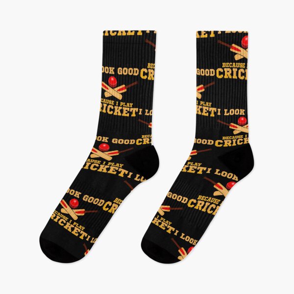 Item preview, I Look Good Because I Play Cricket Funny Cricketer designed and sold by perfectpresents.