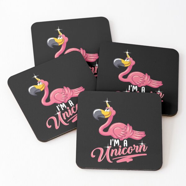 Item preview, Adorable I'm a Unicorn Flamingo Cute Animal designed and sold by perfectpresents.