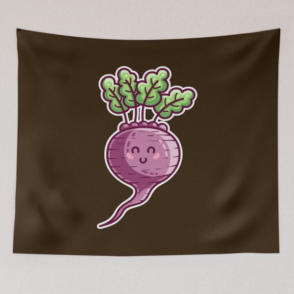 Item preview, Kawaii Cute Beetroot designed and sold by Flaming Imp.