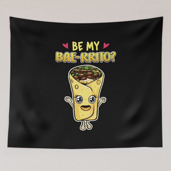 Item preview, Cute & Funny Be My Bae-rrito Baerrito Burrito Pun designed and sold by perfectpresents.