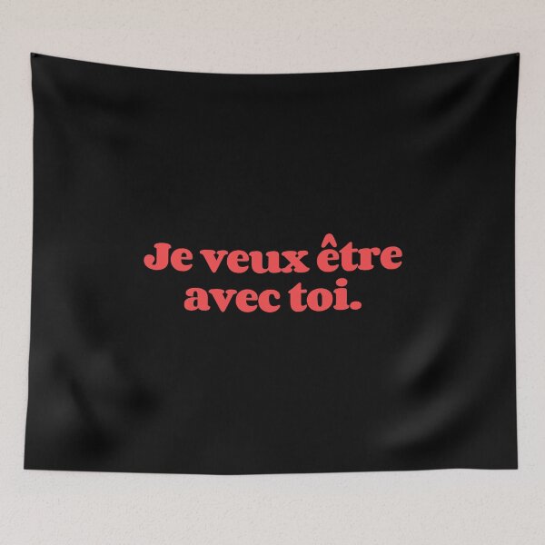 Item preview, Je veux etre avec toi I want to be with you designed and sold by Scoopivich.