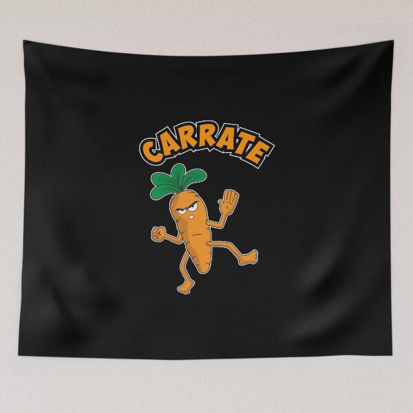 Item preview, Cute & Funny Carrate Karate Training Carrot Pun designed and sold by perfectpresents.