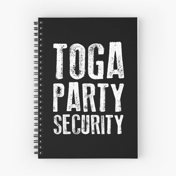 Aperçu de l'œuvre Funny Fraternity & Sorority Toga Party Security créée et vendue par perfectpresents.