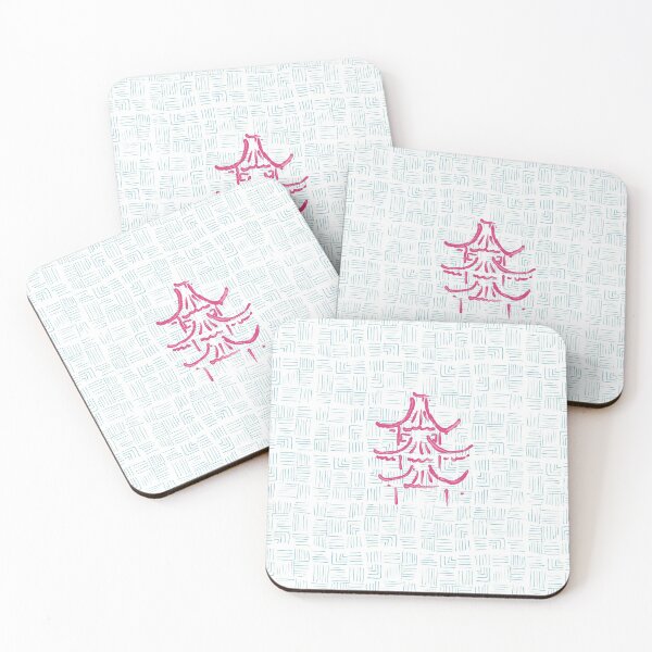 Item preview,  pink pagodas designed and sold by ncxadair.