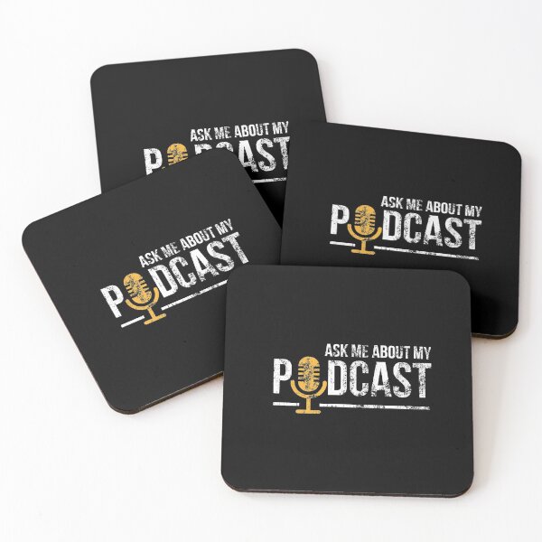 Item preview, Vintage Ask Me About My Podcast Distressed designed and sold by perfectpresents.