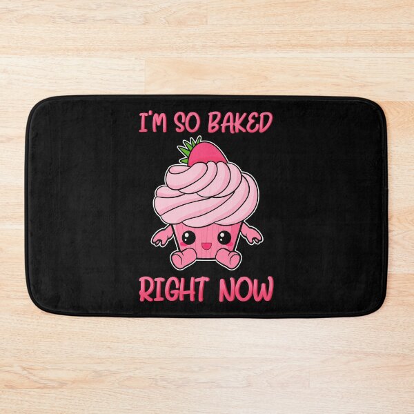 Item preview, Cute & Funny I'm So Baked Right Now Cupcake Pun designed and sold by perfectpresents.