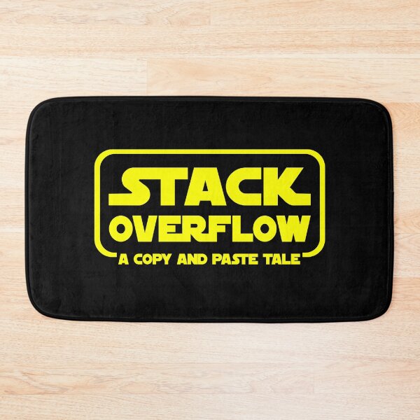 Item preview, Stack Overflow A Copy And Paste Tale Geek Sci-Fi Programmer Humor designed and sold by ELKaito.