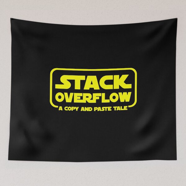 Item preview, Stack Overflow A Copy And Paste Tale Geek Sci-Fi Programmer Humor designed and sold by ELKaito.