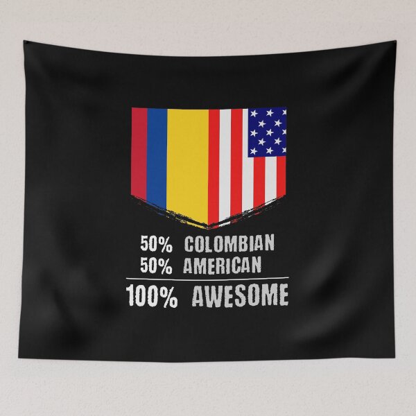 Item preview, 50% Colombian 50% American 100% Awesome Immigrant designed and sold by perfectpresents.