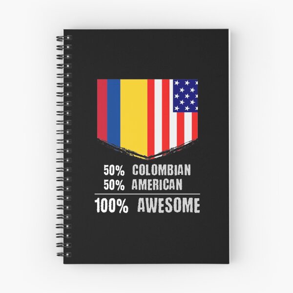 Artikelvorschau, 50% Kolumbianer 50% Amerikaner 100% Awesome Immigrant entworfen und verkauft von perfectpresents.