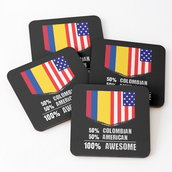 Item preview, 50% Colombian 50% American 100% Awesome Immigrant designed and sold by perfectpresents.