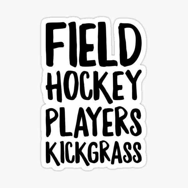Field Hockey Player Fun Facts Women Field Hockey Sticker for Sale by  inkedtee