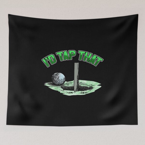 Item preview, Funny I'd Tap That Golfing Putting Cute Golfer Pun designed and sold by perfectpresents.