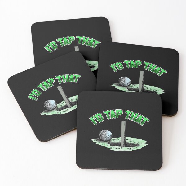 Item preview, Funny I'd Tap That Golfing Putting Cute Golfer Pun designed and sold by perfectpresents.