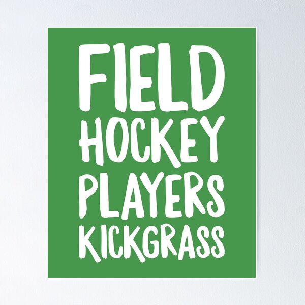Item preview, Funny Field Hockey Players Kickgrass designed and sold by inkedtee.