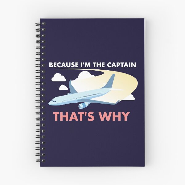 Item preview, Aviation Because I'm The Captain That's Why Gift designed and sold by Sandra78.